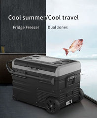 Alpicool 35L Portable Compressor Fridge/Freezer TWW35 with Battery - Solar Panel Optional